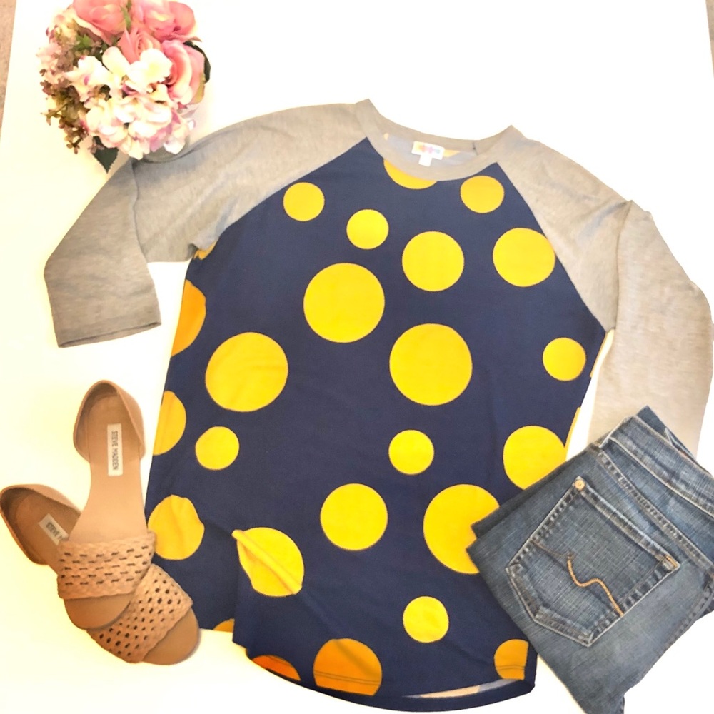 SOLD | Lularoe Randy Baseball T | Sz M